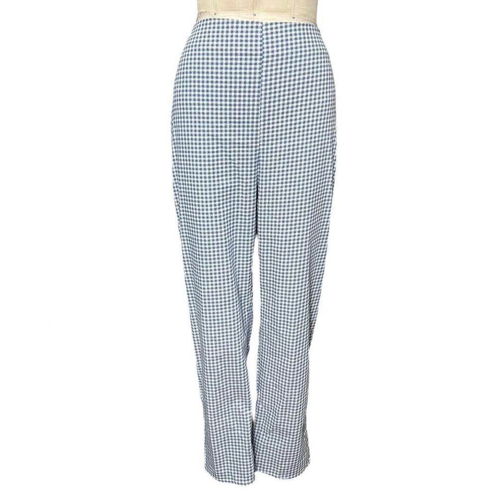 Lulus Women's Blue and White Trousers